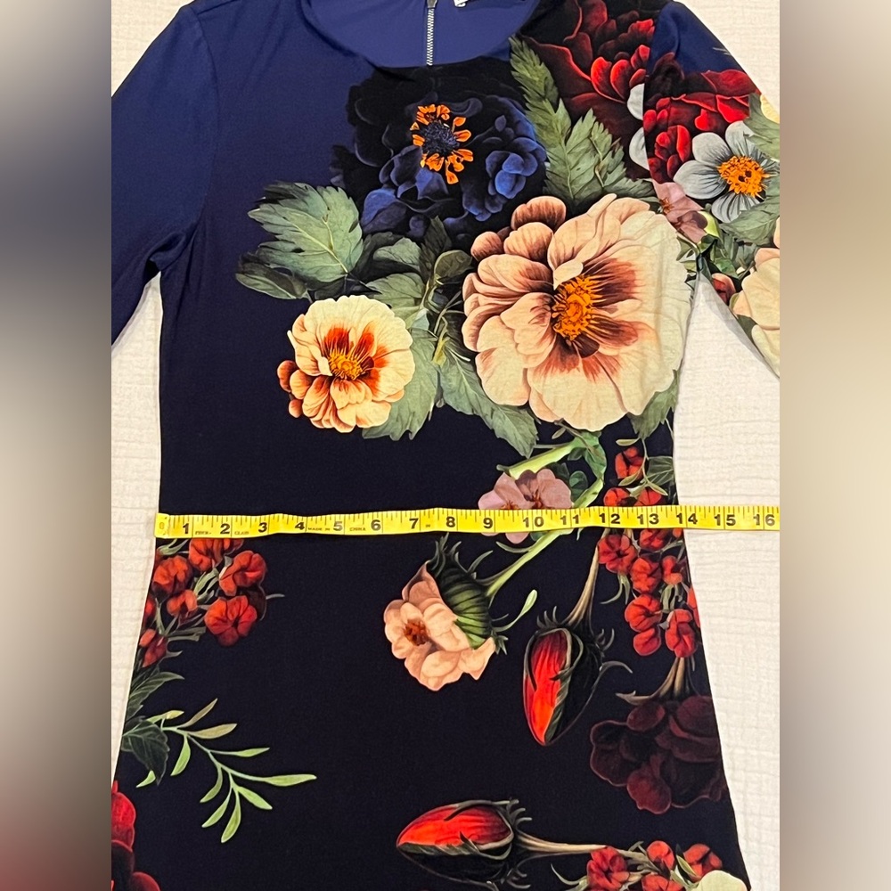 Alice + Olivia Delora Mini Sheath Dress Magic Garden Size 8 NWT RRP $395 - Picture 15 of 16